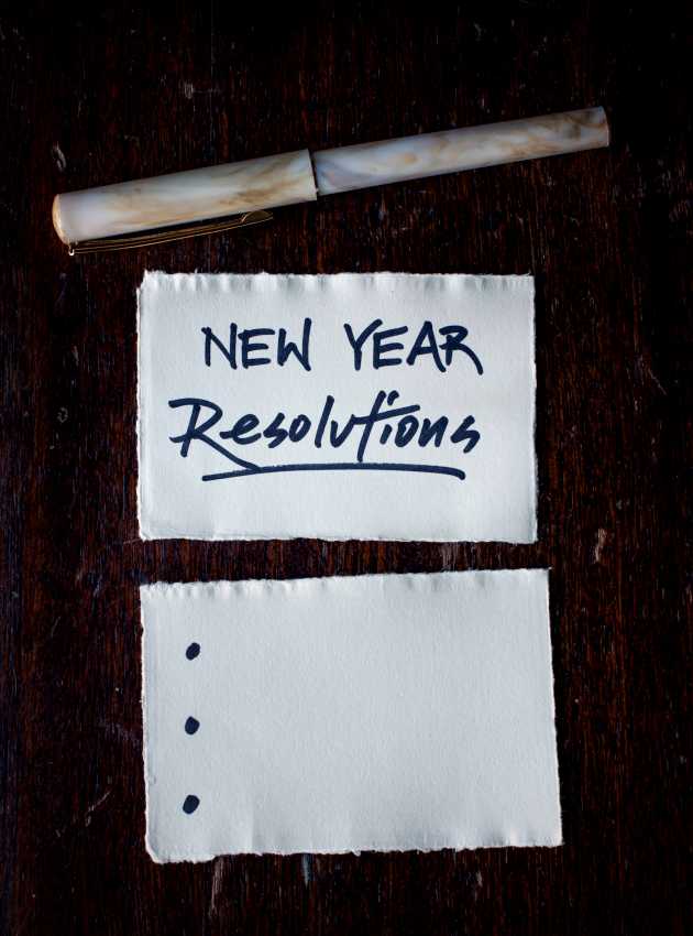 new year's resolution