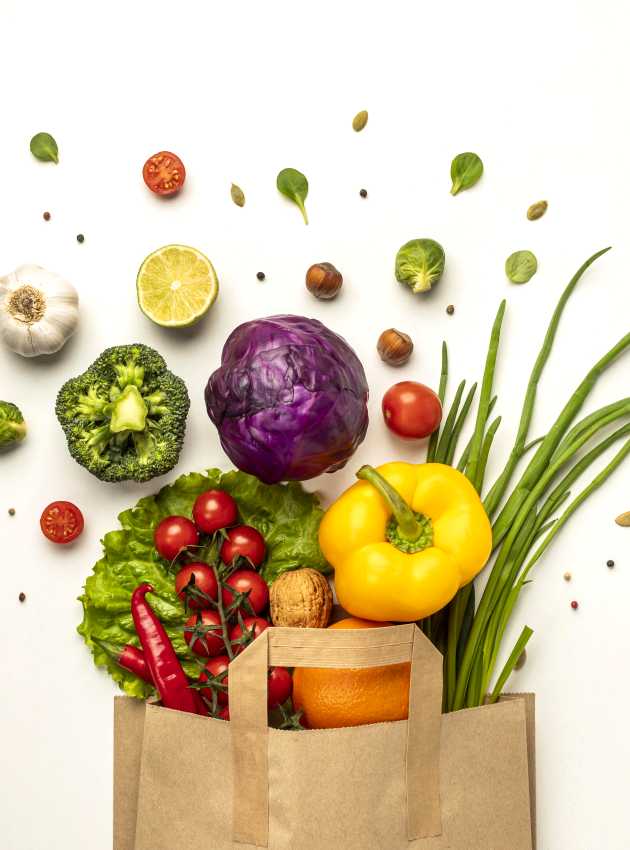 fruit and vegetable baskets to prevent food waste