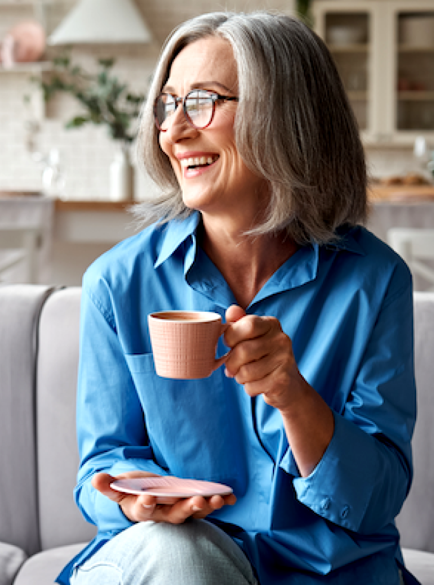 woman drinking tea image by instaphotos