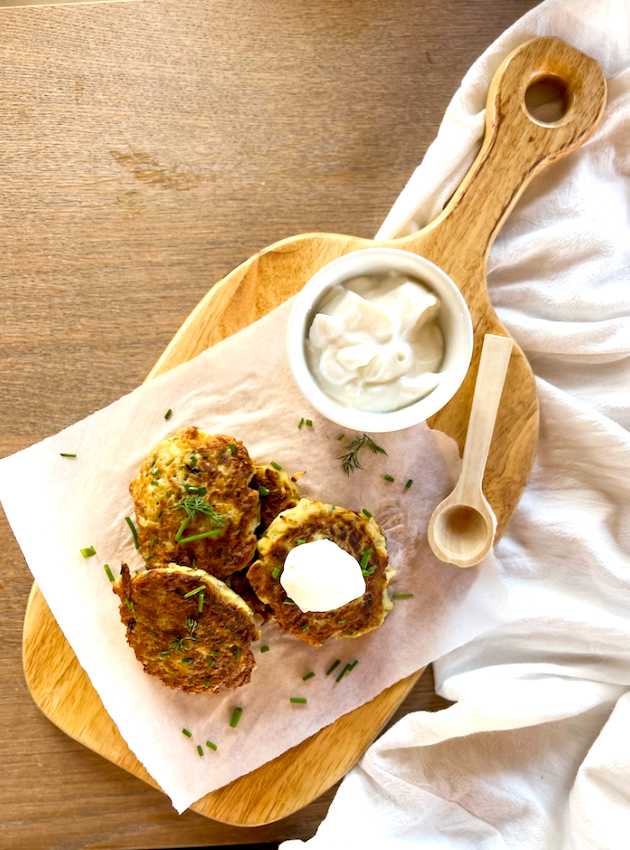 Latkes (faibles en FODMAP)