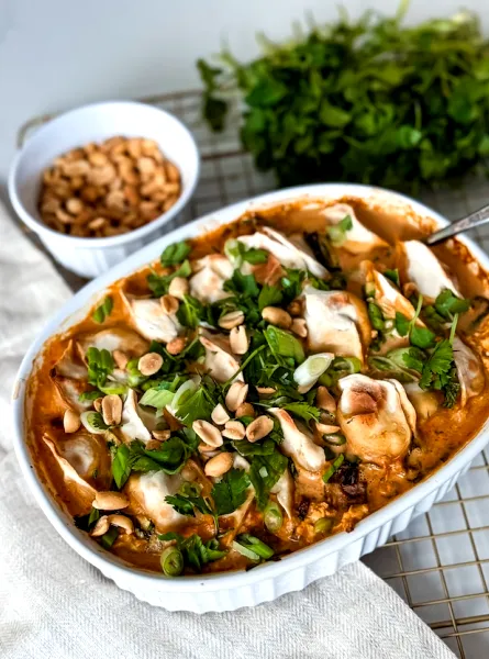 Casserole de dumplings au cari Équipenutrition Teamnutrition