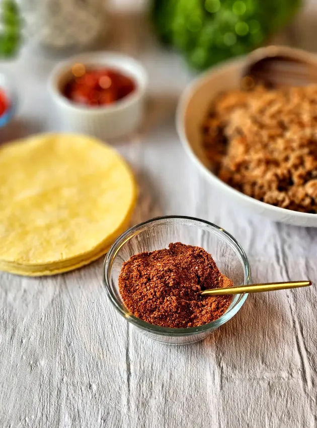 Assaisonnement à tacos ÉquipeNutrition Homemade Taco Seasoning TeamNutrition