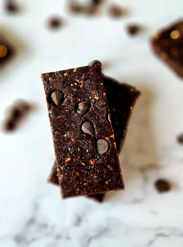 Barres dattes chocolat protéinées ÉquipeNutrition Chocolate and Date Protein Bars TeamNutrition