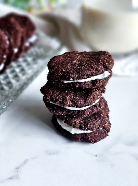 Biscuits sandwich type Oréo cookie ÉquipeNutrition Teamnutrition
