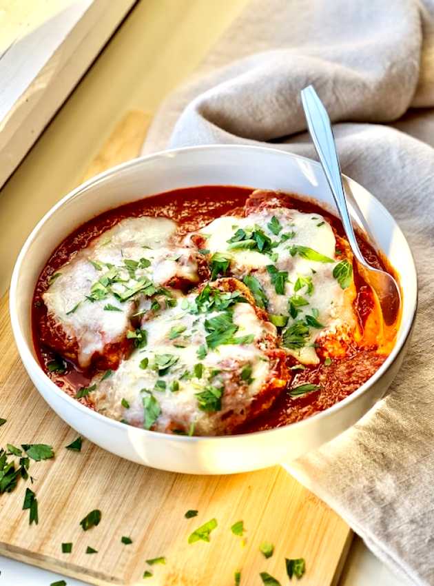 Simple Chicken Parmesan Poulet Parmesan Simple