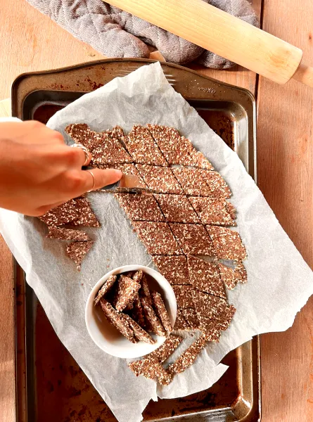 Easy Seed Crackers
