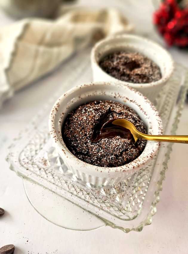 Gâteau au chocolat en portions individuelles