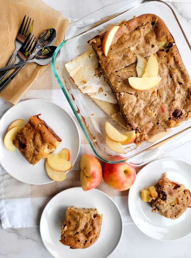 Gâteau aux pommes protéiné Protein Apple Cake