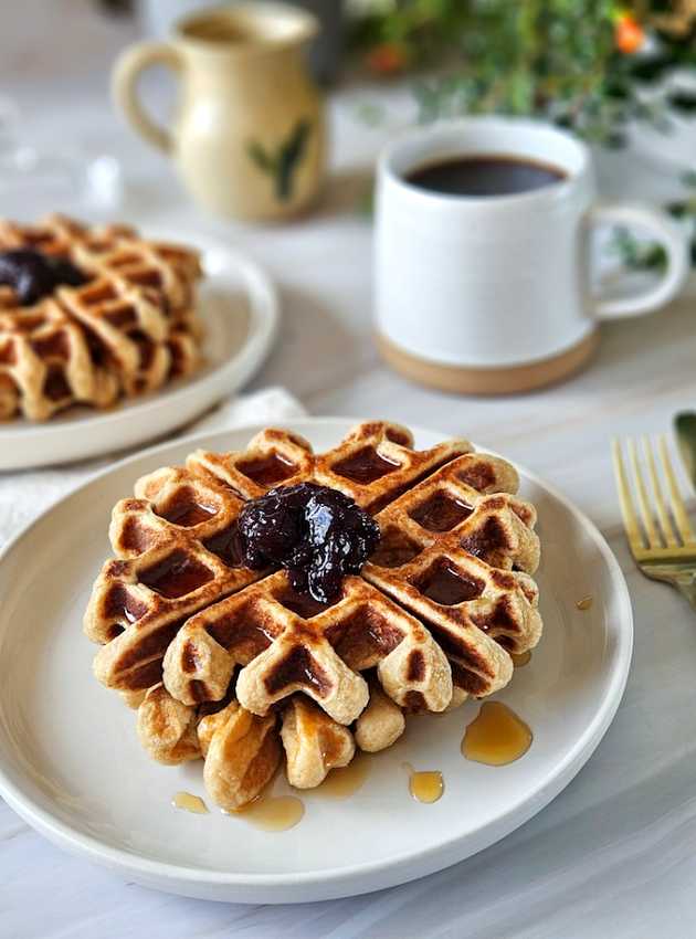 Gaufres protéinées (faible en FODMAP) Protein Waffles (Low-FODMAP Version) ÉquipeNutrition Teamnutrition