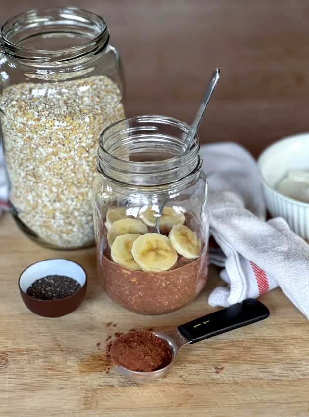 Gruau choco à faire la veille