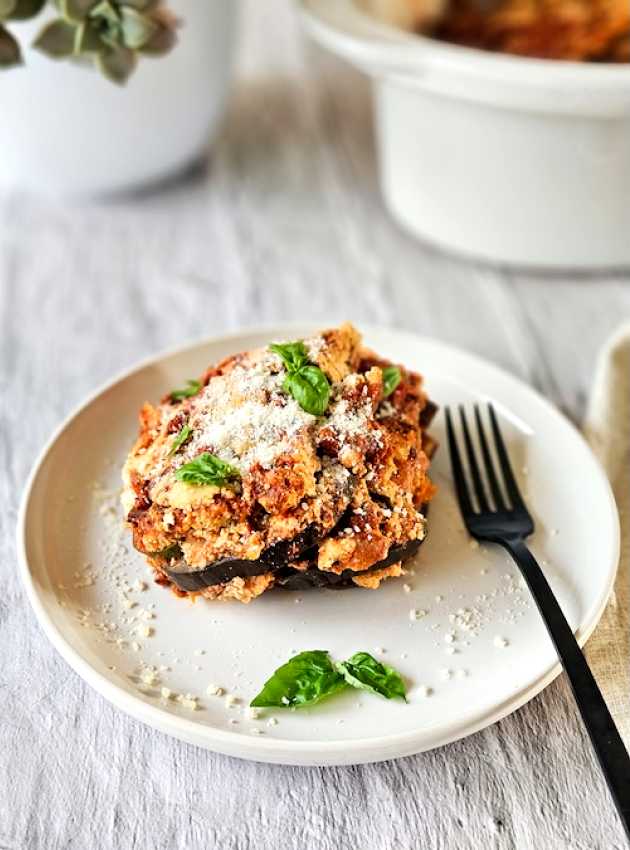 Lasagne de légumes à la mijoteuse Slow Cooker Vegetable Lasagna