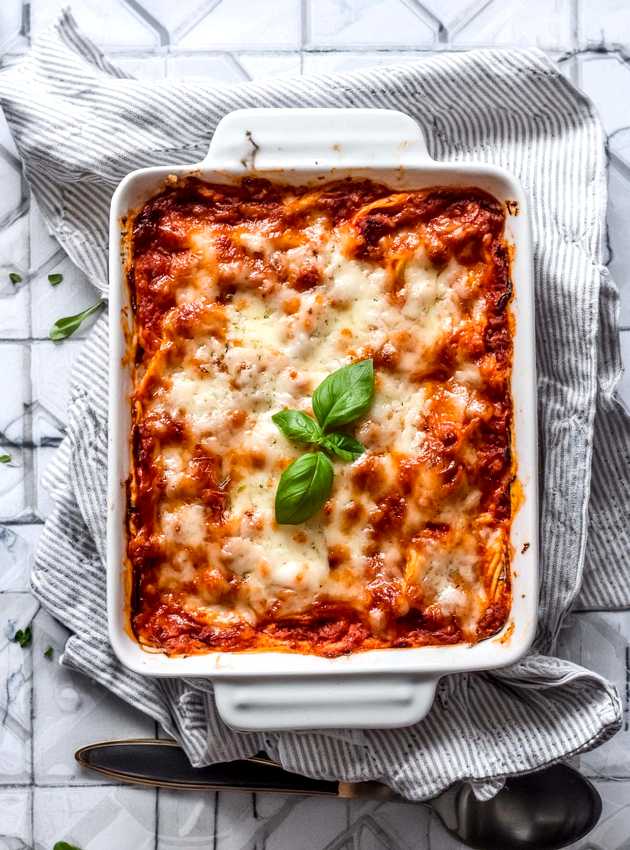 Low FODMAP lasagna - Lasagne faible en FODMAP