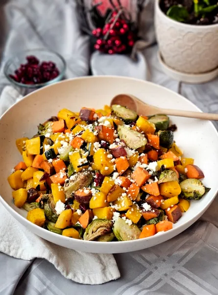 Légumes colorés au four Oven-Roasted Colourful Vegetables