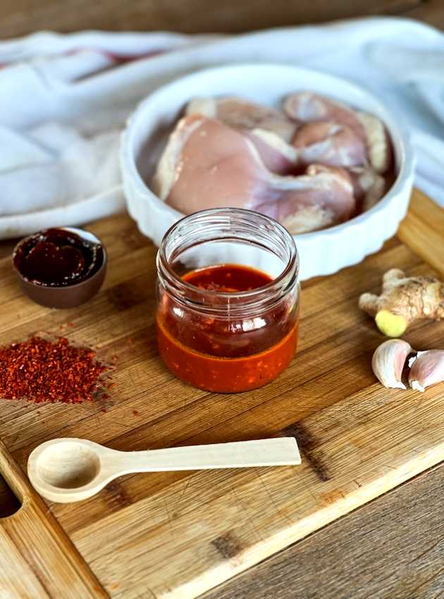 Marinade “poulet feu”