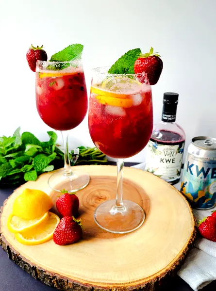 Mocktail tout en fraîcheur à touche estivale