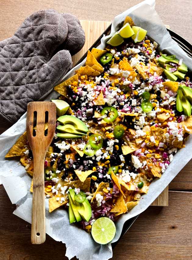 Healthy Dinner Nachos