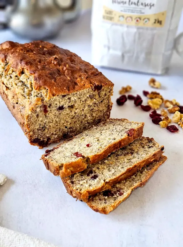 Pain aux bananes sans gluten - Gluten free banana bread