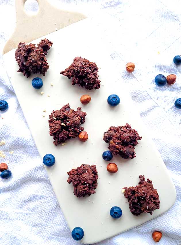 Rochers protéinés aux bleuets