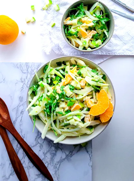 Salade de fenouil estivale