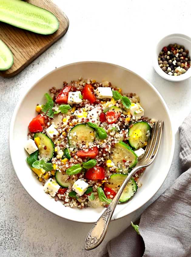 Salade de quinoa - quinoa salad