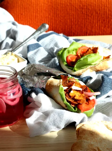Tofu façon shawarma Tofu Shawarma Style