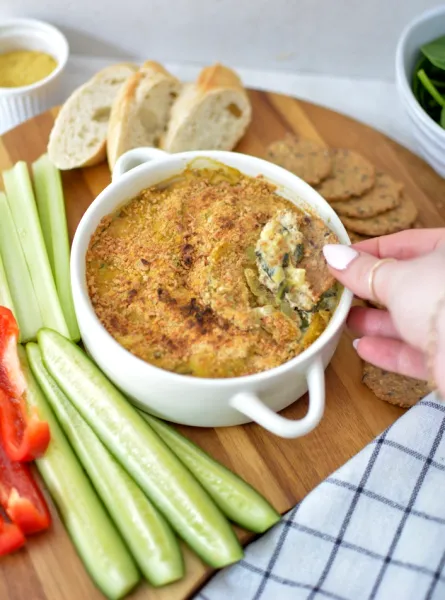 Trempette aux artichauts ÉquipeNutrition Light Artichoke Dip TeamNutrition