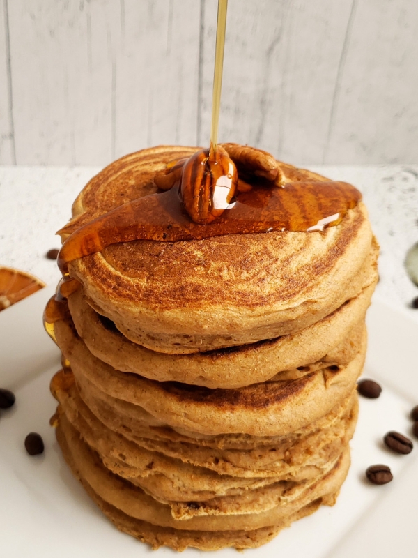 Pancakes à la vanille française