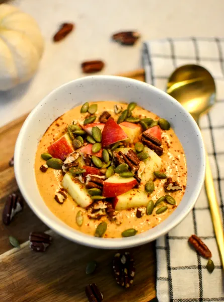 Bol smoothie à la citrouille ÉquipeNutrition Pumpkin Smoothie Bowl TeamNutrition