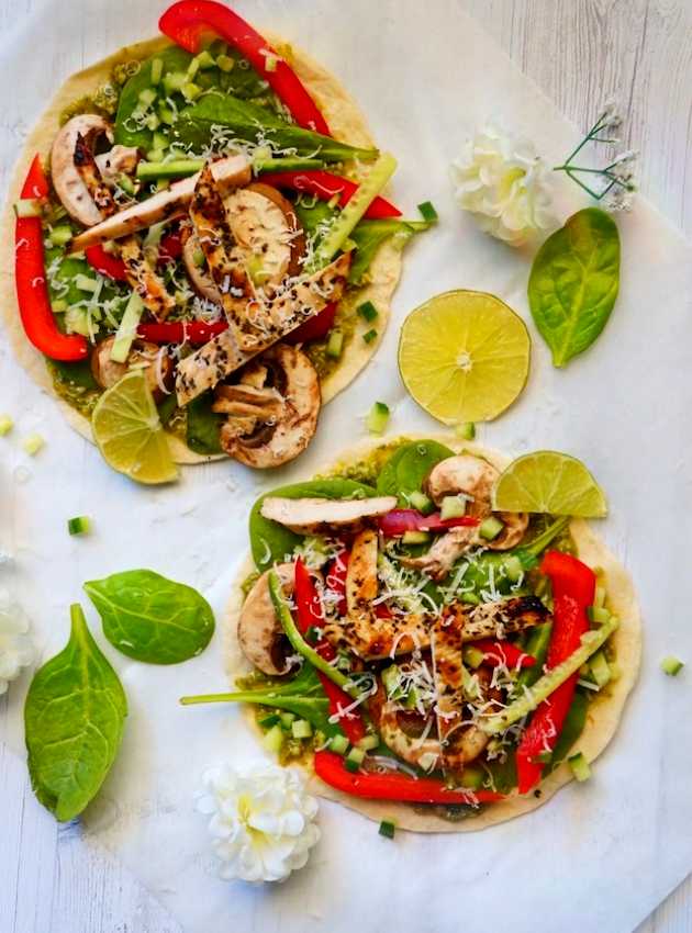 Fajitas au poulet