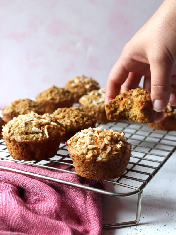 Carrot and Orange Muffins (Low FODMAP and Gluten-Free)