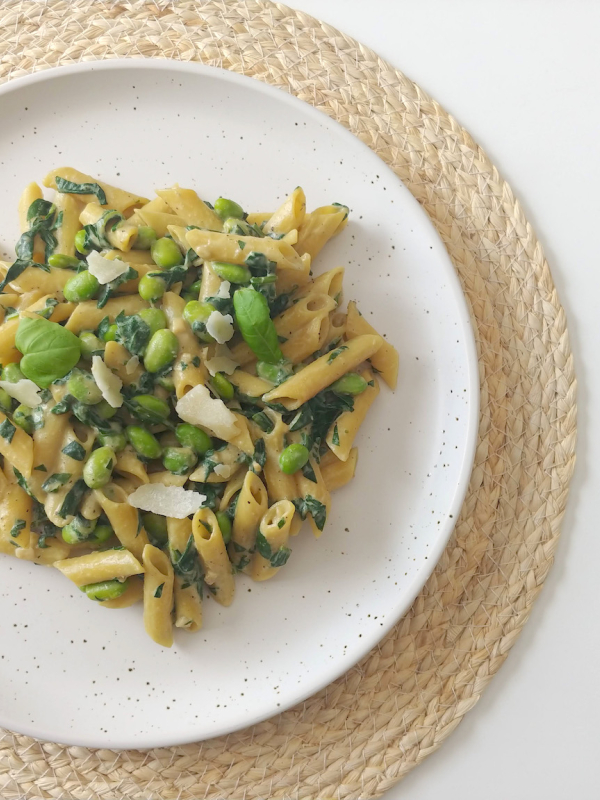 Quick One-Pot Spinach Pasta