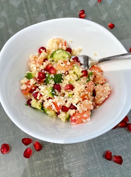 Salade de couscous rafraîchissante