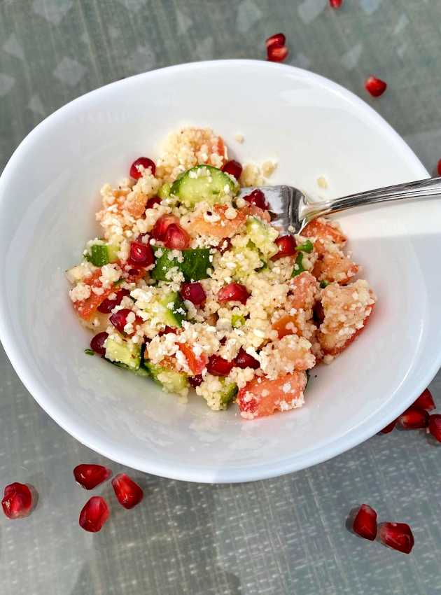 Salade de couscous rafraîchissante