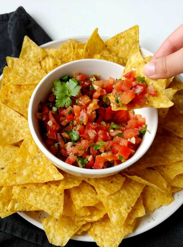 Easy Low FODMAP Red Salsa - A Little Bit Yummy