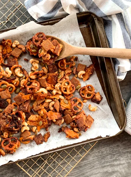 Trail mix sucré-salé-épicé