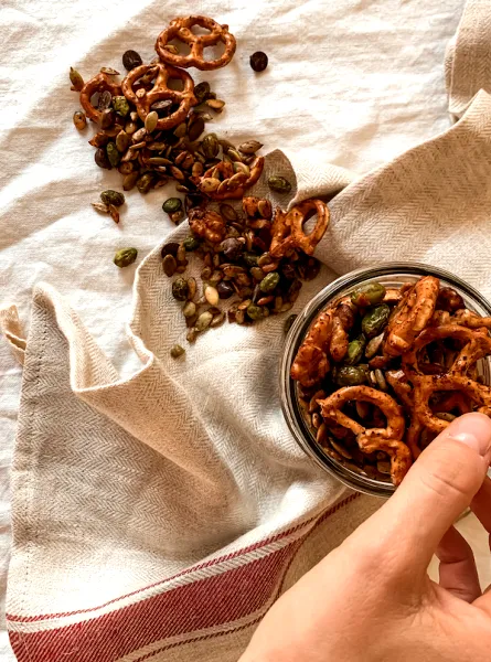 Trail mix chili sucré-salé faible en FODMAP
