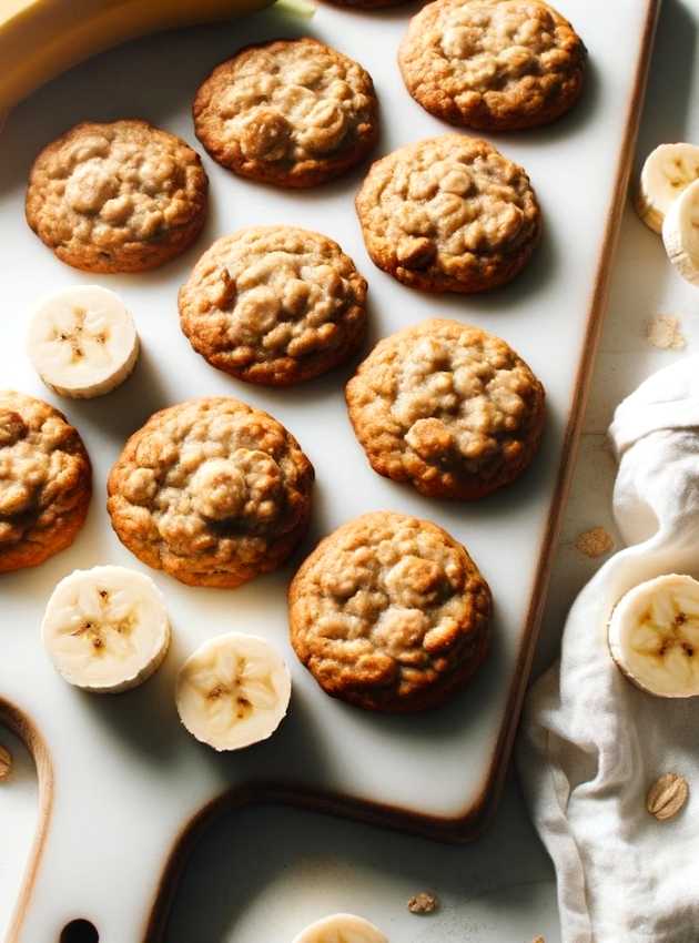 Mini galettes coco-bananes-chia (sans allergènes)